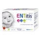 ENTitis Baby para lactantes mayores de 6 meses y ni&#241;os, sabor fresa, 30 sobres