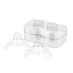 BabyOno Natural Nursing, cubre pechos, silicona, 823/S, 2 piezas