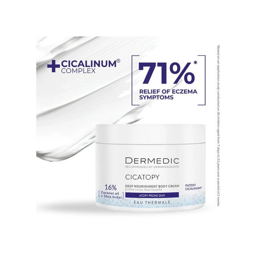 Dermedic Cicatopy, intensief smerend lichaamspreparaat, droge en atopische huid, 225 ml