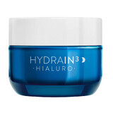 Dermedic Hydrain 3 Hialuro, crema facial de noche, pieles secas, muy secas y deshidratadas, 50 ml