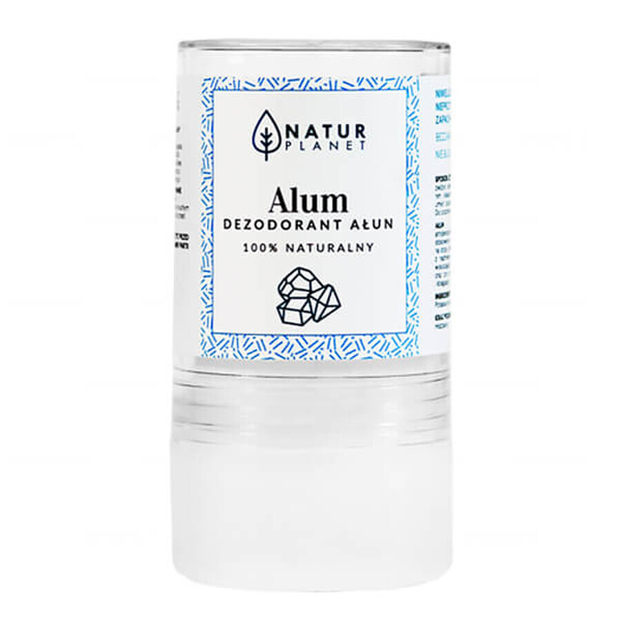 Natur Planet Alum, alum antiperspirant stick, 125 g