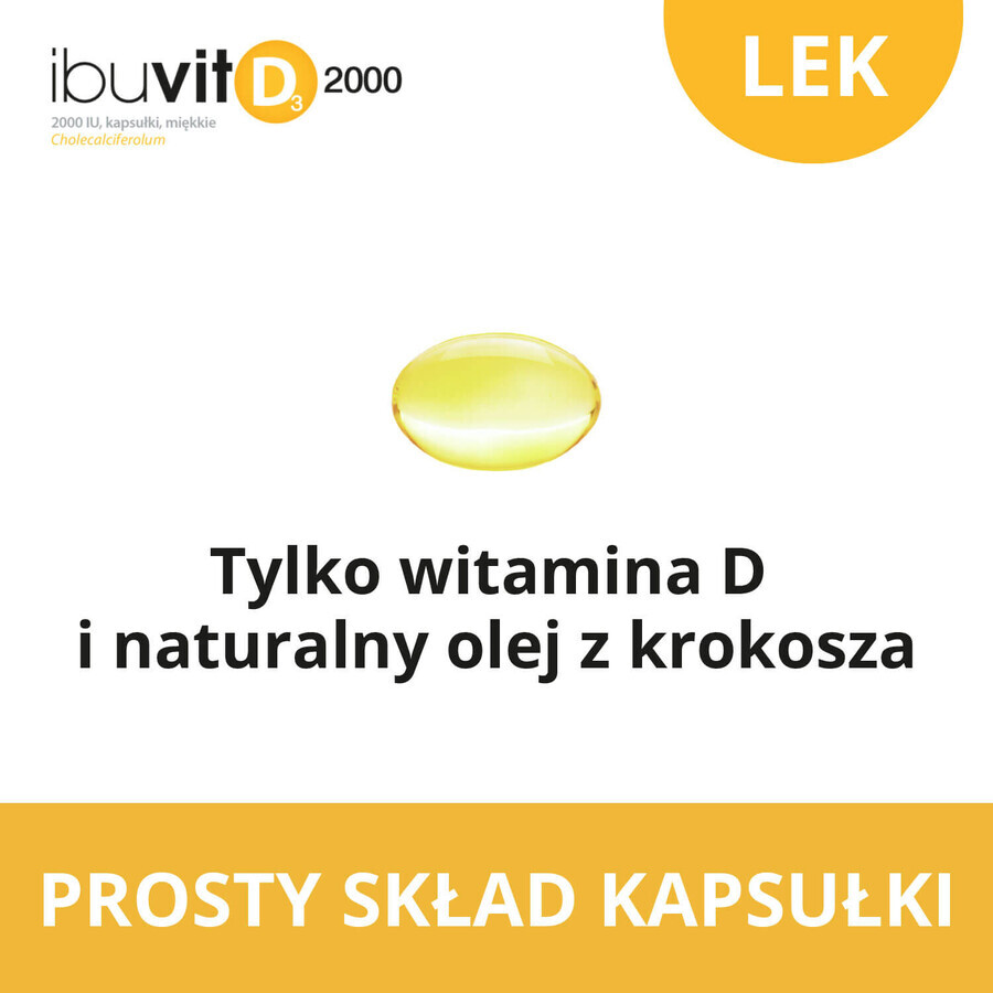 Ibuvit D3 2000 IE, 90 capsules