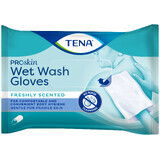 Tena ProSkin Wet Wash Guantes, toallitas higiénicas humedecidas, 8 unidades