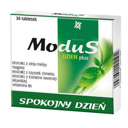 Modus Day Plus, 30 tablets