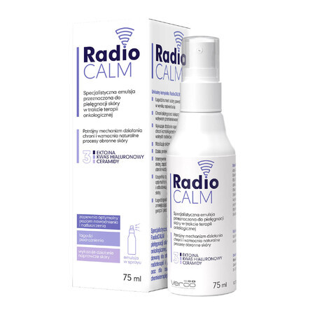 RadioCalm, gespecialiseerde oncoemulsie, 75 ml VERONTREINIGDE VERPAKKING