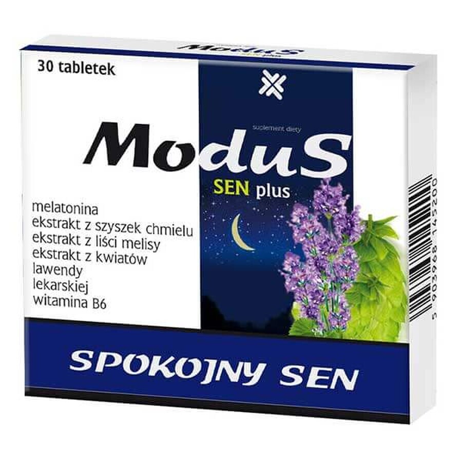 Modus Sen Plus, 30 comprimidos