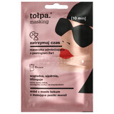 Tolpa Masking, Stop the Time, mascarilla rejuvenecedora 2 en 1 con peeling, 2 x 5 ml