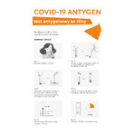 Diather Covid-19 Antigen, prueba de antígeno en saliva para el virus SARS-CoV-2, 1 pieza