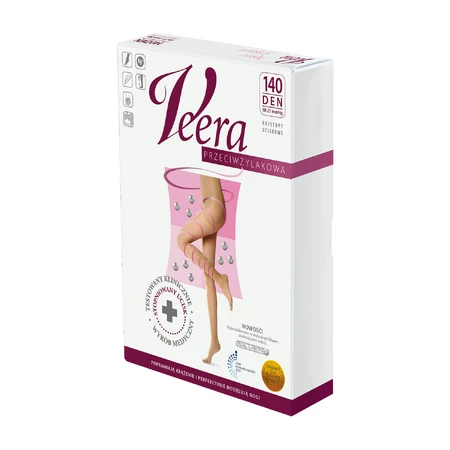 Veera Anti-varicose, medias de compresión, 140 den, talla 3, visone