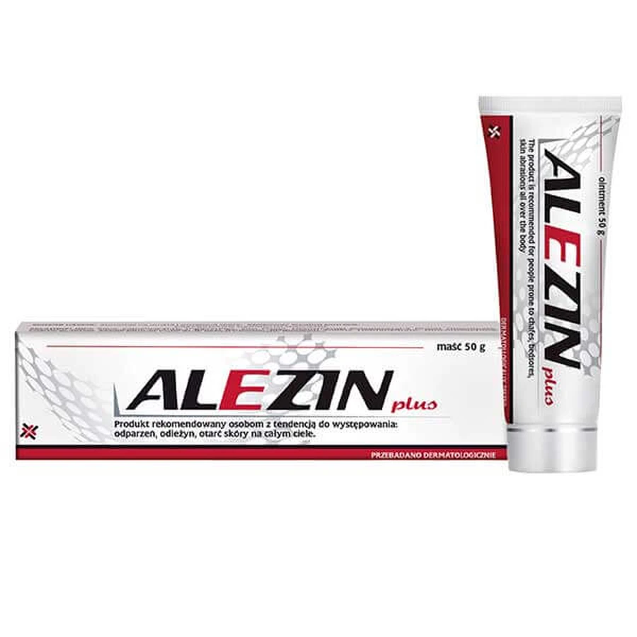 Alezin Plus, pomada para llagas, escaras y abrasiones, 50 g