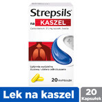 Strepsils para la tos 375 mg, 20 cápsulas duras