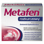 Metafen antiespasmódico 40 mg, 20 comprimidos