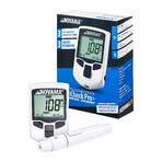 Novama MultiCheck Pro+, a multifunctional measuring device for measuring glucose, cholesterol and uric acid