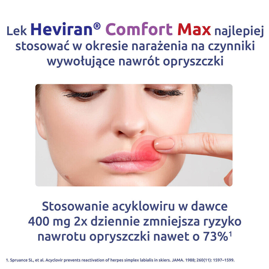 Heviran Comfort Max 400 mg, 60 Tabletten