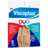 Viscoplast Duo, elastisch verband, waterbestendig, 8 stuks