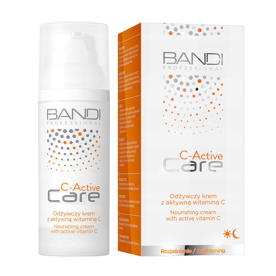 Bandi C-Active Care, crema nutritiva con vitamina C activa, 50 ml