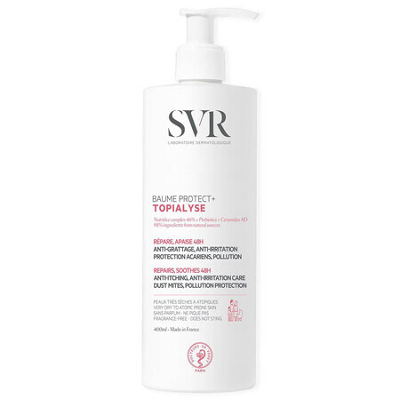 SVR Topialyse Baume Protect+, bálsamo protector, 400 ml