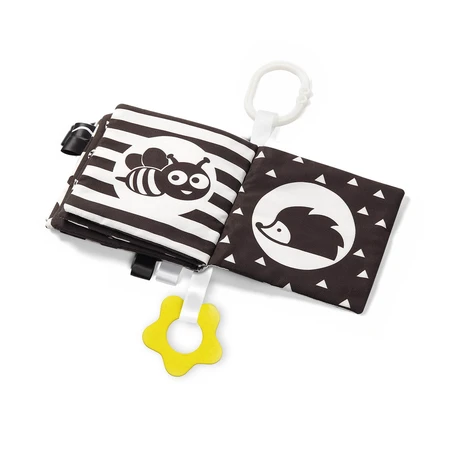 BabyOno, książeczka sensoryczna, black&white, od urodzenia, 1 sztuka: ceny i cechy