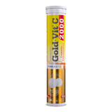 Olimp Gold-Vit C 2000, sabor limón, 20 comprimidos efervescentes