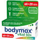 Bodymax Vital 50+, 60 comprimidos + 20 comprimidos gratis