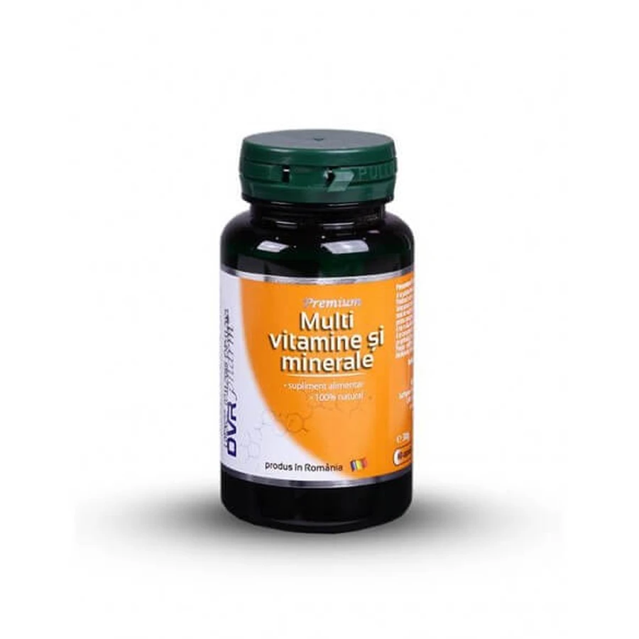 Multi Vitamine si Minerale, 60 capsule, DVR Pharm