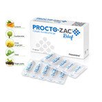 Procto-Zac Relief, supositorios rectales, 10 unidades