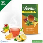 Verdin Fix met citrusvruchten, 20 zakjes