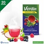 Verdin Fix con frutas del bosque, 20 bolsitas