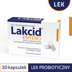 Lakcid Entero 250 mg, 10 cápsulas