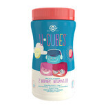 Solgar U-Cubes Jelly Rolls voor kinderen met calcium en vitamine D3, vanaf 3 jaar, aardbeiensmaak, 60 stuks