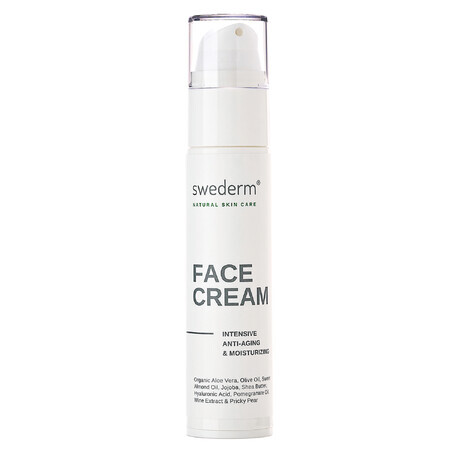 Swederm Face Cream, crema facial antiedad, 50 ml