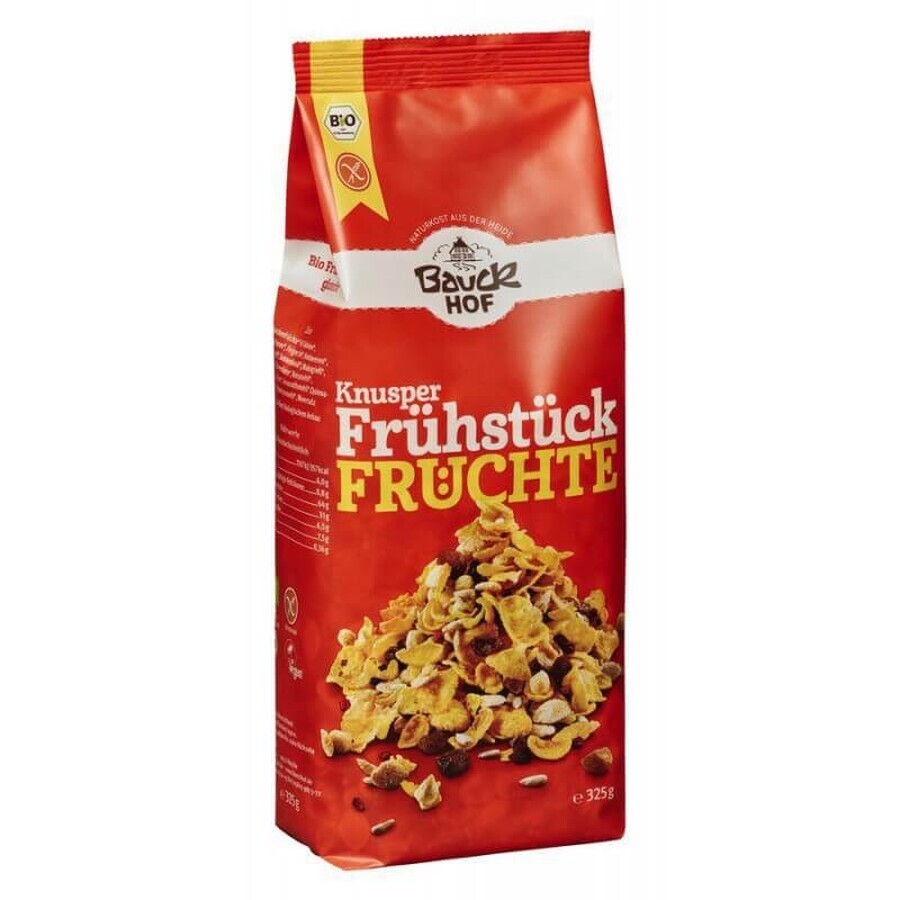 Muesli con frutta, 325 g, Bauckhof