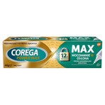 Corega Power Max Fixation + Cover, fixation cream for dentures, mint, 40 g