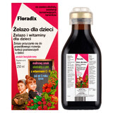 Hierro Floradix para niños a partir de 3 años, 250 ml.