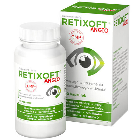 Retixoft Angio, 90 cápsulas