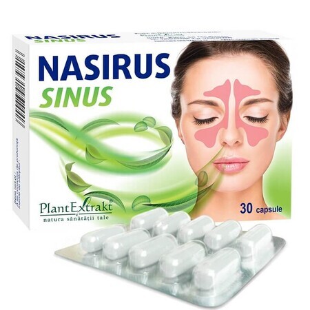 Nasirus Sinus, 30 capsule, Plant Extrakt