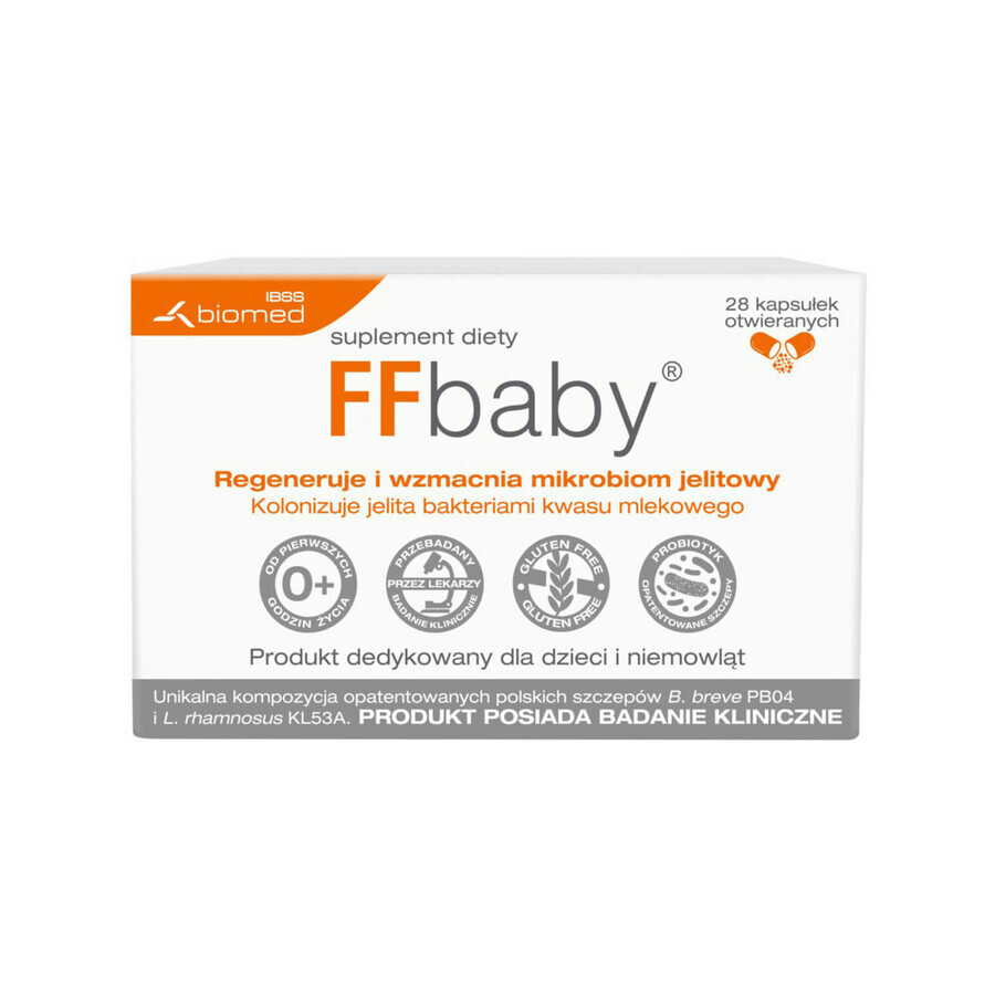 FFbaby, 28 Kapseln zum Öffnen