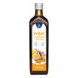 Oleofarm Jugos del Mundo Jengibre con cúrcuma y limón con vitamina C, 490 ml