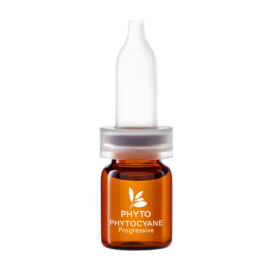 Phyto Phytocyane, traitement de la chute des cheveux pour les femmes, ampoules progressives, 12 unités