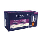 Phyto Phytocyane, traitement de la chute des cheveux pour les femmes, ampoules progressives, 12 unités