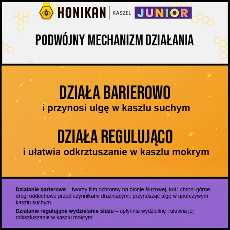 Honikan Tos Junior, jarabe para niños a partir de 3 años, 230 g