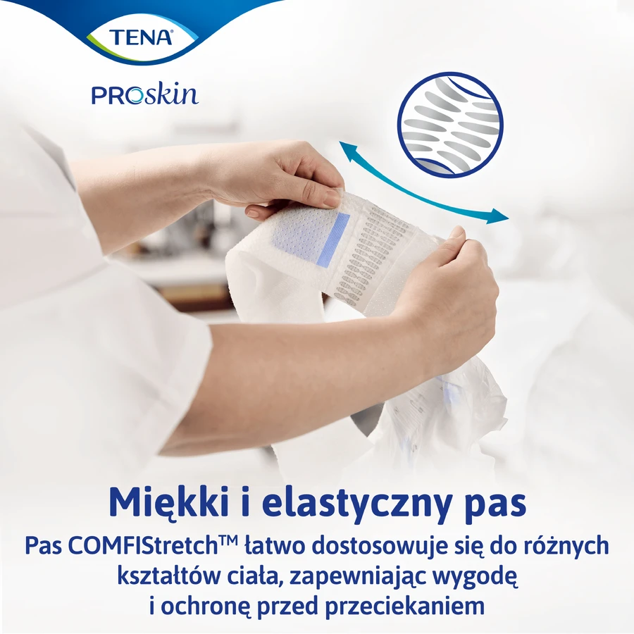 Tena Flex ProSkin, diapers, size M, 71-102 cm, Maxi, 22 units
