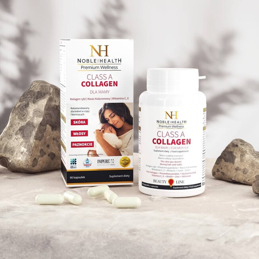 Colágeno Noble Health Clase A para mamá, 90 cápsulas