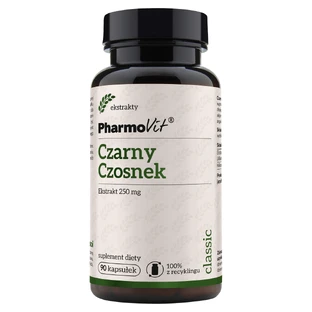 PharmoVit Czarny czosnek, 90 kapsułek