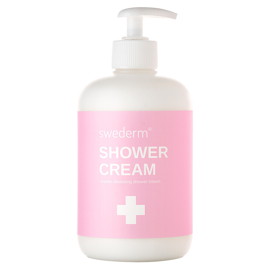 Swederm Shower Cream, crema limpiadora de ducha hidratante, 500 ml