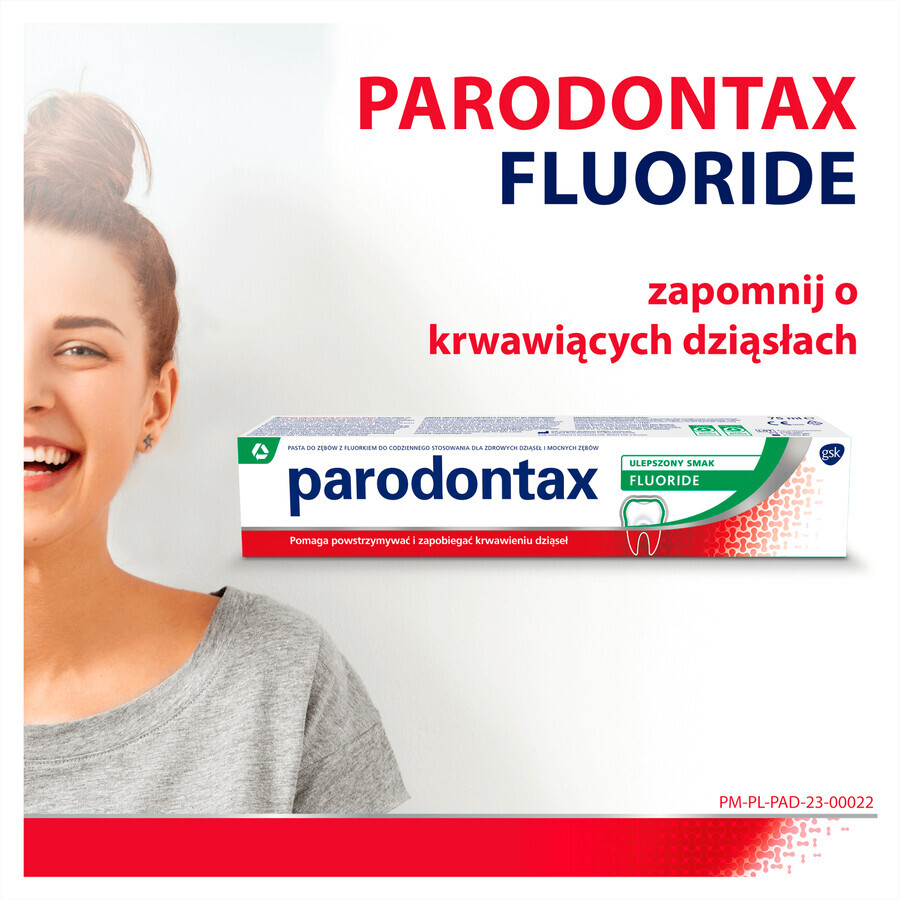 Parodontax Fluoruro pasta dentífrica, 75 ml