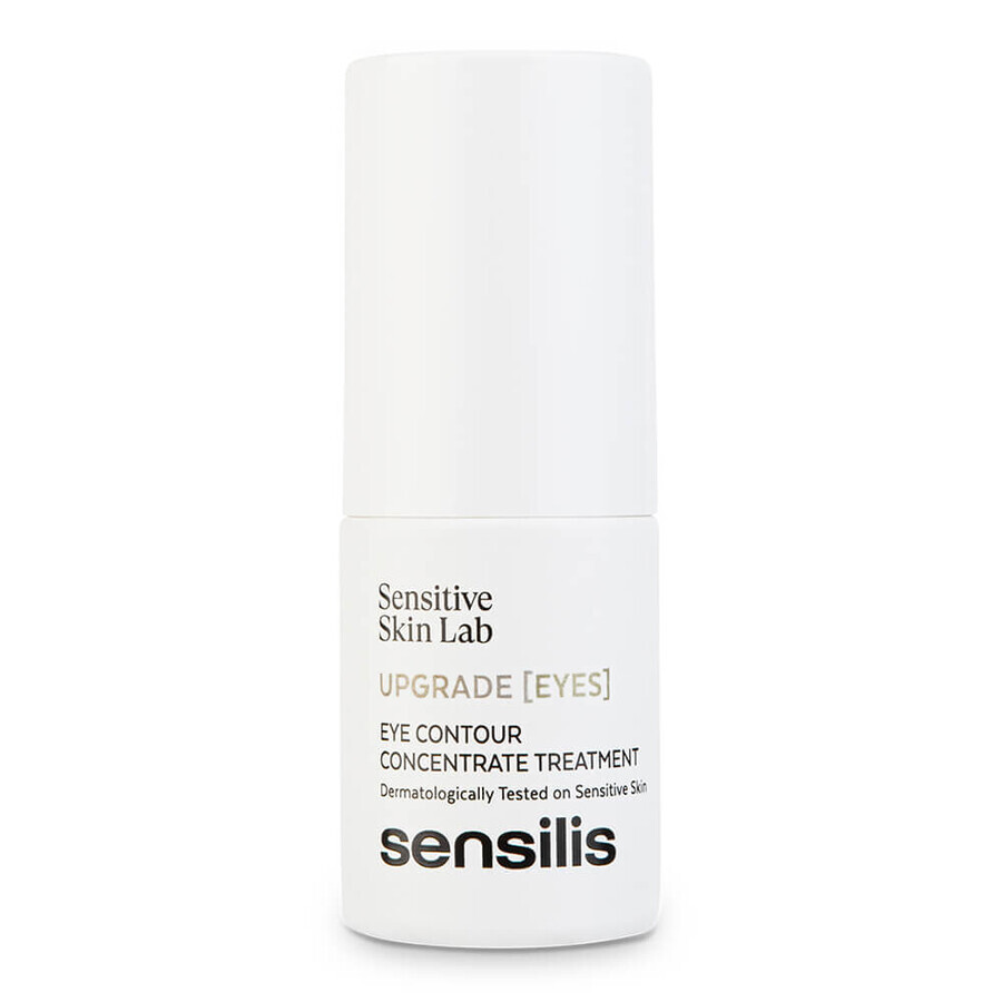 Sensilis Upgrade, crema de ojos reparadora y lifting, 15 ml