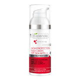 Bielenda Cuidado post-tratamiento, crema facial, FPS 50+, 50 ml