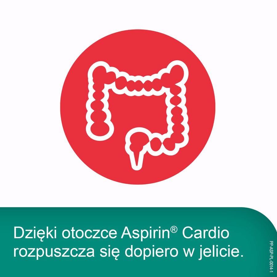 Aspirine Cardio 100 mg, 56 filmomhulde tabletten