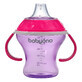 BabyOno, vaso antiderrames con pico blando, rosa, a partir de 3 meses, 180 ml